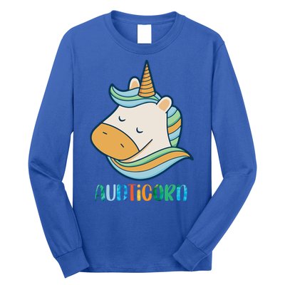 Aunticorn Unicorn Cute Aunt From Niece Cool Gift Long Sleeve Shirt