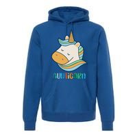 Aunticorn Unicorn Cute Aunt From Niece Cool Gift Premium Hoodie