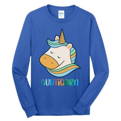 Aunticorn Unicorn Cute Aunt From Niece Cool Gift Tall Long Sleeve T-Shirt