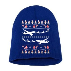 Airplanes Ugly Christmas Funny Gift Xmas Costume Short Acrylic Beanie