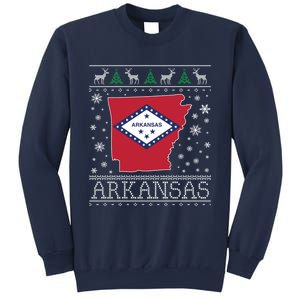 Arkansas Ugly Christmas Sweater CM Sweatshirt