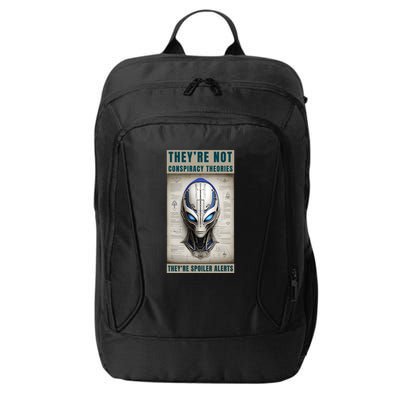 Alien Ufo Conspiracy Theory Disclosure City Backpack