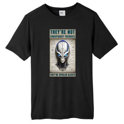 Alien Ufo Conspiracy Theory Disclosure Tall Fusion ChromaSoft Performance T-Shirt