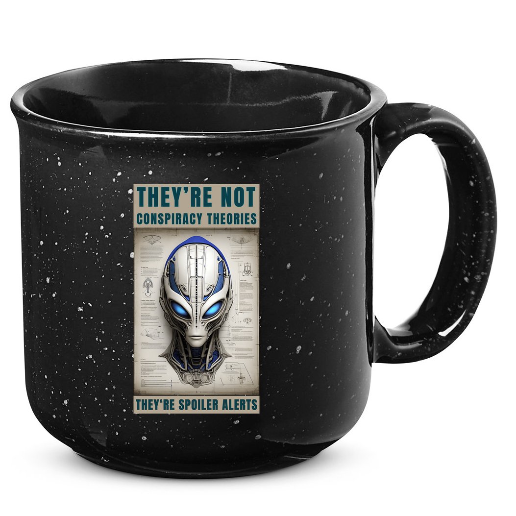 Alien Ufo Conspiracy Theory Disclosure 15oz Campfire Ceramic Mug