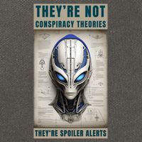 Alien Ufo Conspiracy Theory Disclosure Cotton Canvas Backpack