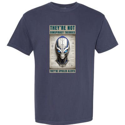 Alien Ufo Conspiracy Theory Disclosure Garment-Dyed Heavyweight T-Shirt