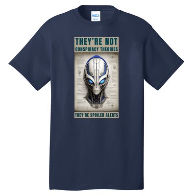 Alien Ufo Conspiracy Theory Disclosure Tall T-Shirt