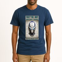 Alien Ufo Conspiracy Theory Disclosure Tall T-Shirt