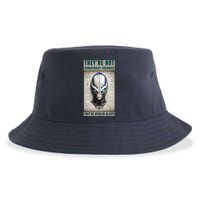 Alien Ufo Conspiracy Theory Disclosure Sustainable Bucket Hat