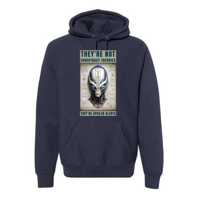 Alien Ufo Conspiracy Theory Disclosure Premium Hoodie