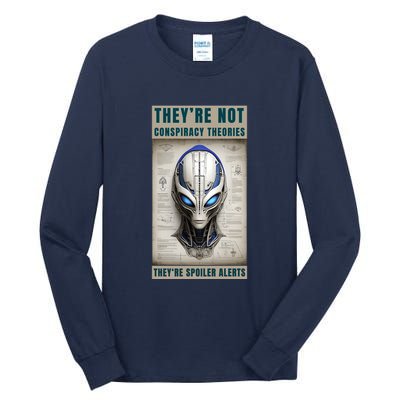 Alien Ufo Conspiracy Theory Disclosure Tall Long Sleeve T-Shirt