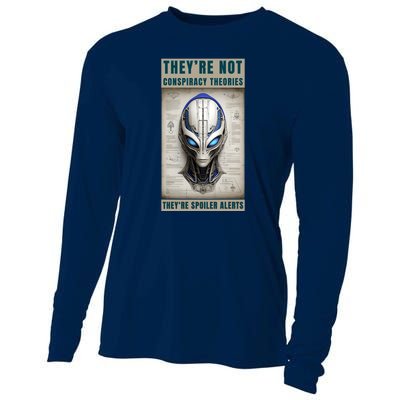 Alien Ufo Conspiracy Theory Disclosure Cooling Performance Long Sleeve Crew