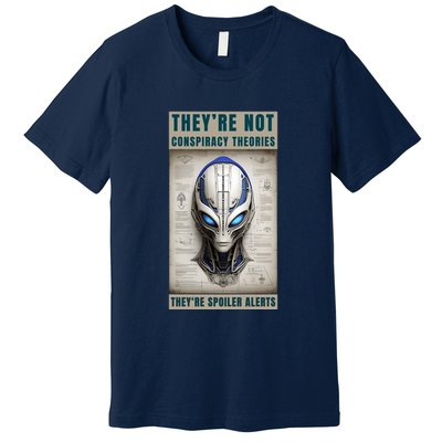 Alien Ufo Conspiracy Theory Disclosure Premium T-Shirt