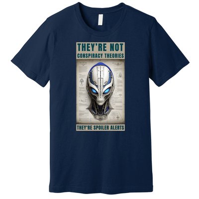 Alien Ufo Conspiracy Theory Disclosure Premium T-Shirt