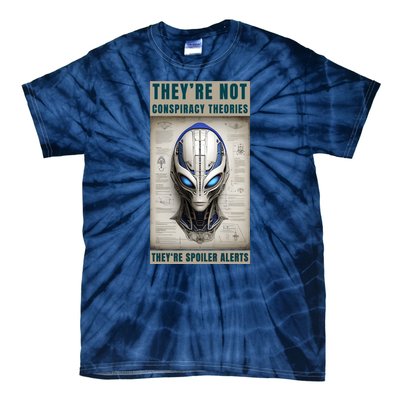 Alien Ufo Conspiracy Theory Disclosure Tie-Dye T-Shirt