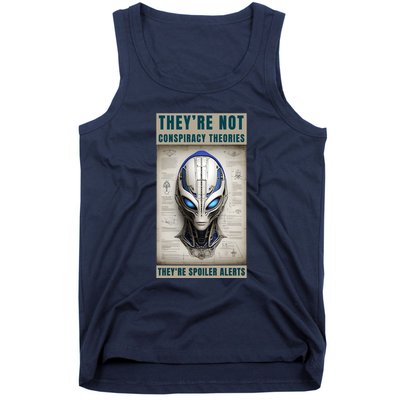 Alien Ufo Conspiracy Theory Disclosure Tank Top