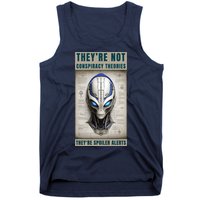 Alien Ufo Conspiracy Theory Disclosure Tank Top