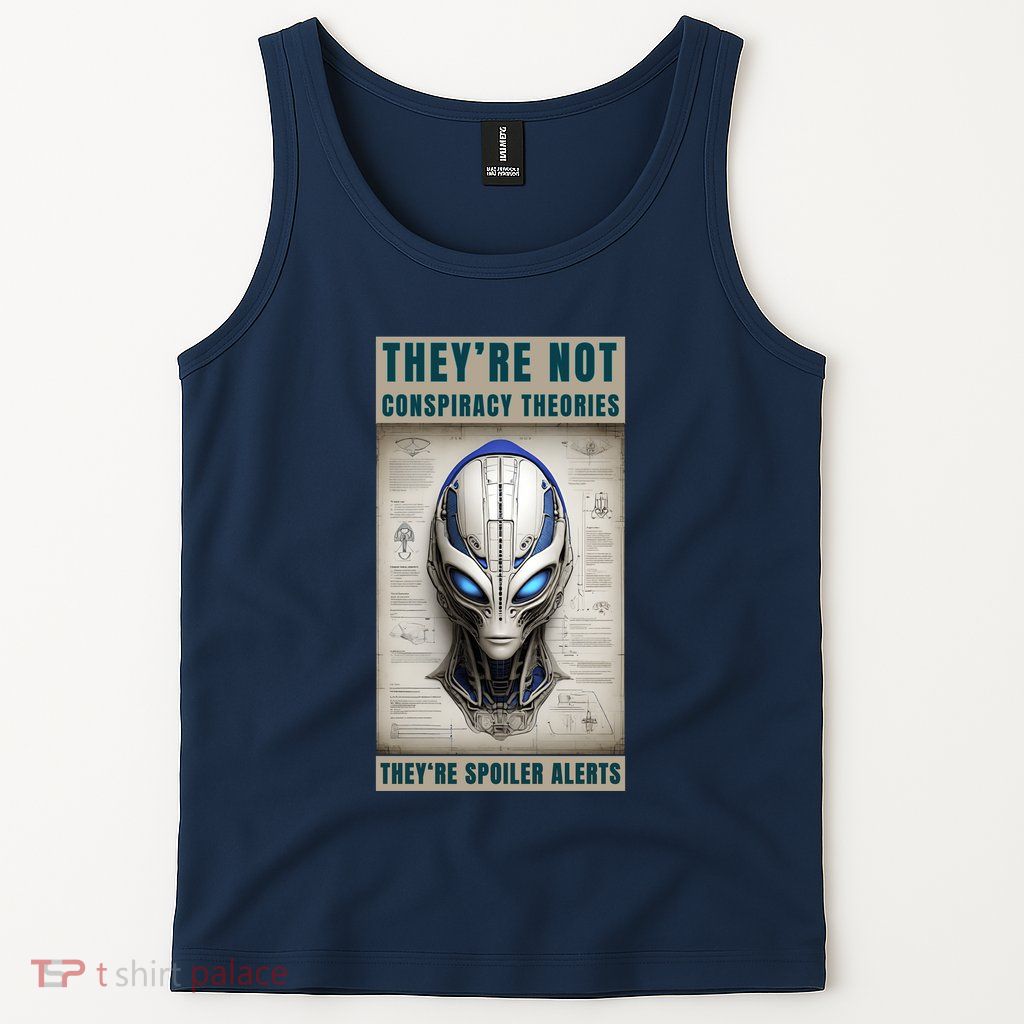Alien Ufo Conspiracy Theory Disclosure Tank Top