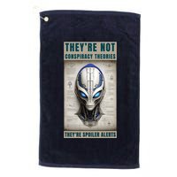 Alien Ufo Conspiracy Theory Disclosure Golf Towel