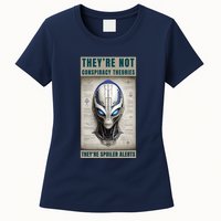 Alien Ufo Conspiracy Theory Disclosure Womens T-Shirt