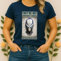 Alien Ufo Conspiracy Theory Disclosure Womens T-Shirt
