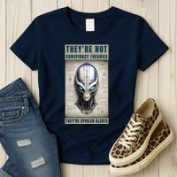 Alien Ufo Conspiracy Theory Disclosure Womens T-Shirt