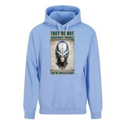 Alien Ufo Conspiracy Theory Disclosure Unisex Surf Hoodie