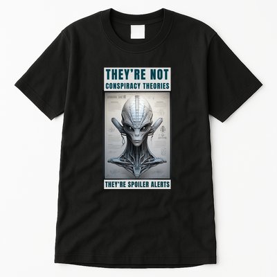 Alien Ufo Conspiracy Theory Disclosure Tall T-Shirt