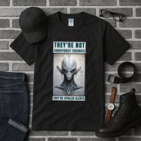 Alien Ufo Conspiracy Theory Disclosure Tall T-Shirt