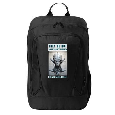 Alien Ufo Conspiracy Theory Disclosure City Backpack