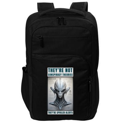 Alien Ufo Conspiracy Theory Disclosure Impact Tech Backpack