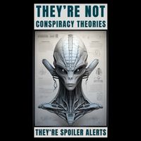 Alien Ufo Conspiracy Theory Disclosure Impact Tech Backpack