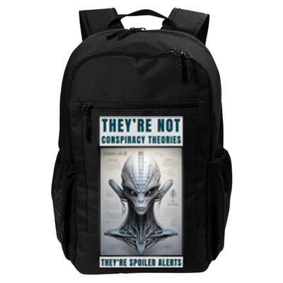 Alien Ufo Conspiracy Theory Disclosure Daily Commute Backpack