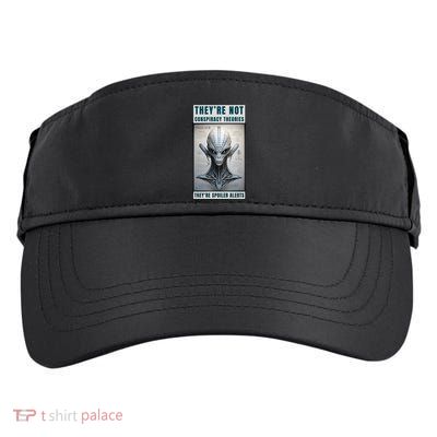 Alien Ufo Conspiracy Theory Disclosure Adult Drive Performance Visor