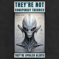 Alien Ufo Conspiracy Theory Disclosure Adult Drive Performance Visor