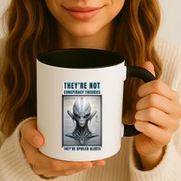 Alien Ufo Conspiracy Theory Disclosure Mug