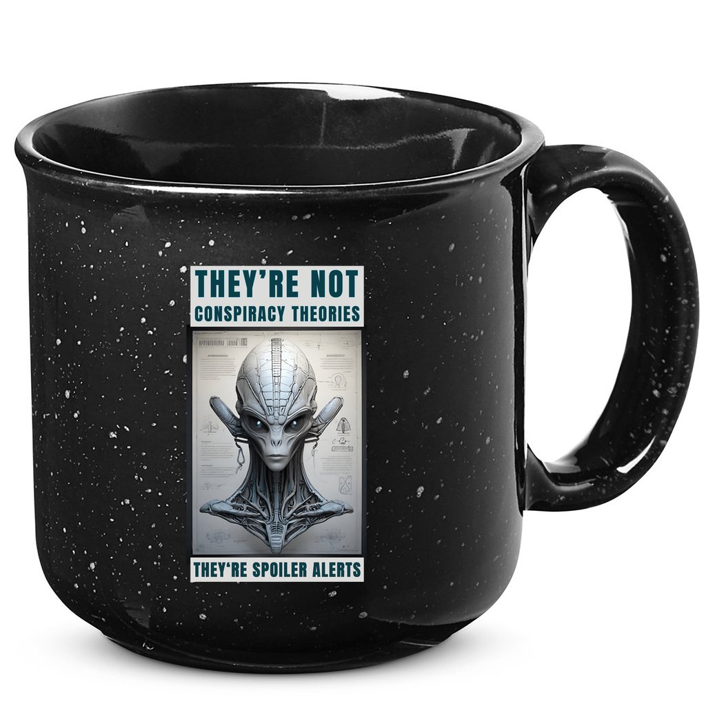 Alien Ufo Conspiracy Theory Disclosure 15oz Campfire Ceramic Mug