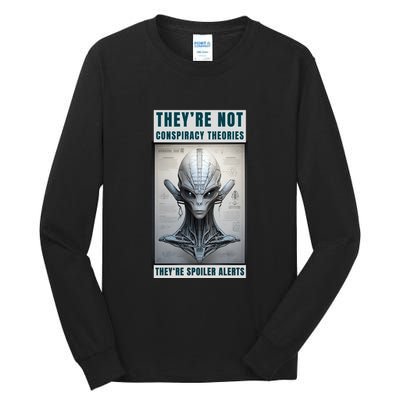 Alien Ufo Conspiracy Theory Disclosure Tall Long Sleeve T-Shirt