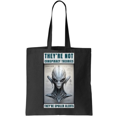 Alien Ufo Conspiracy Theory Disclosure Tote Bag