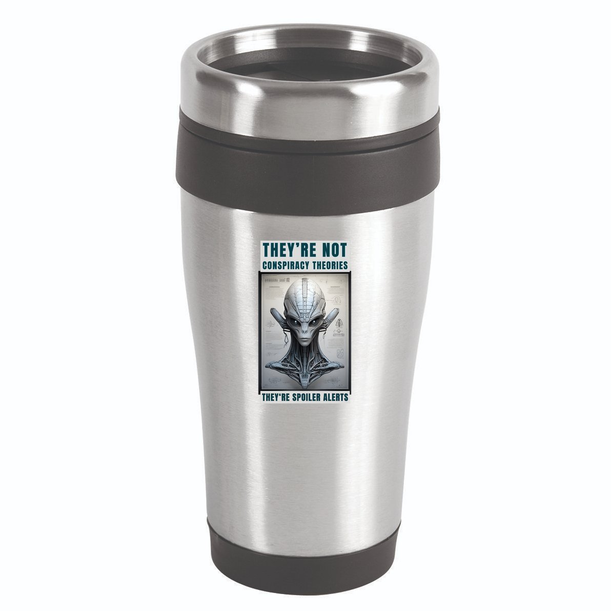 Alien Ufo Conspiracy Theory Disclosure 16oz Travel Tumbler