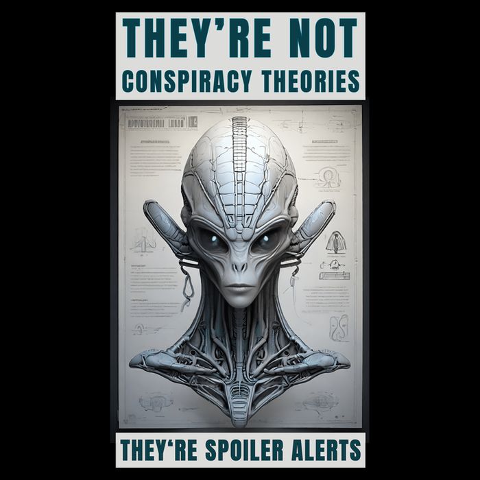 Alien Ufo Conspiracy Theory Disclosure Poster