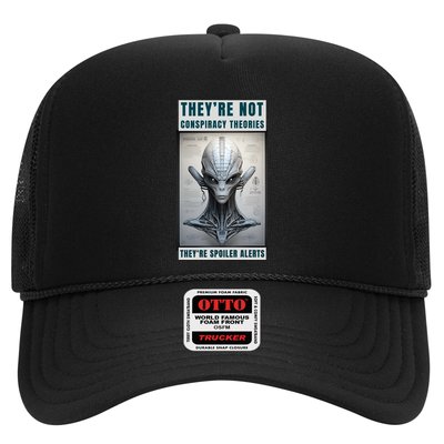 Alien Ufo Conspiracy Theory Disclosure Trucker Hat
