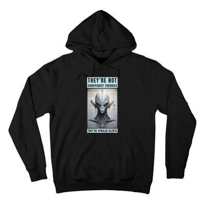 Alien Ufo Conspiracy Theory Disclosure Tall Hoodie