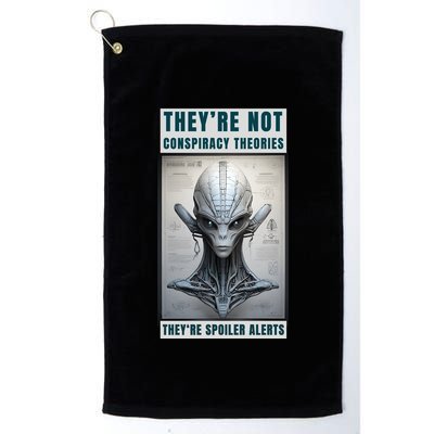 Alien Ufo Conspiracy Theory Disclosure Golf Towel