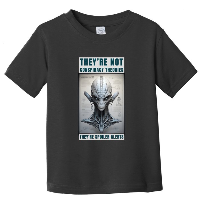 Alien Ufo Conspiracy Theory Disclosure Toddler T-Shirt
