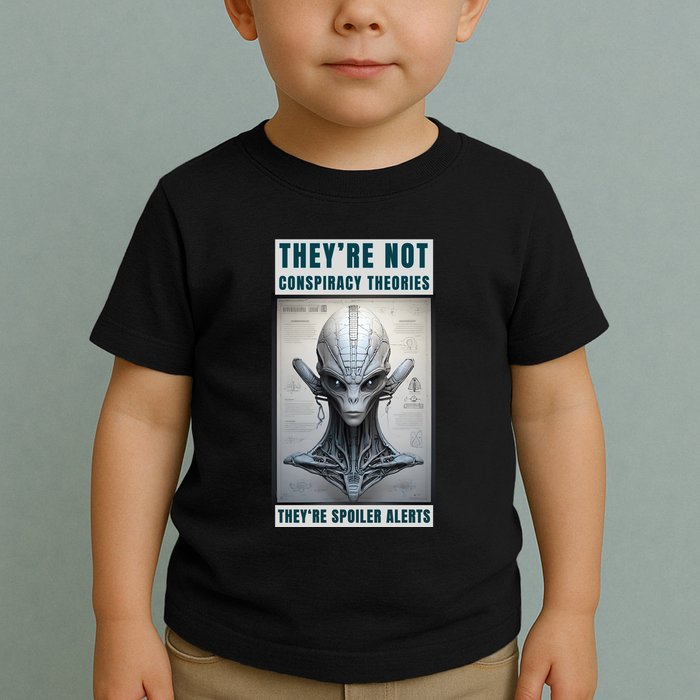 Alien Ufo Conspiracy Theory Disclosure Toddler T-Shirt