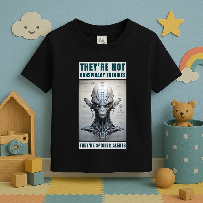 Alien Ufo Conspiracy Theory Disclosure Toddler T-Shirt