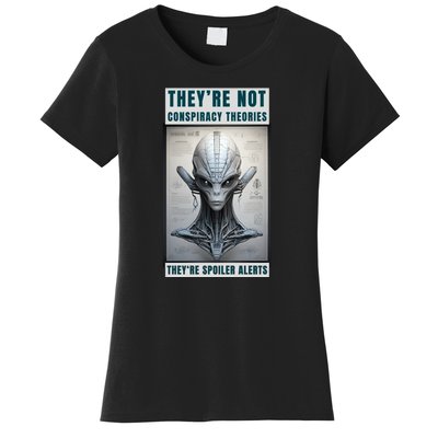 Alien Ufo Conspiracy Theory Disclosure Women's T-Shirt