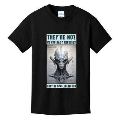 Alien Ufo Conspiracy Theory Disclosure Kids T-Shirt