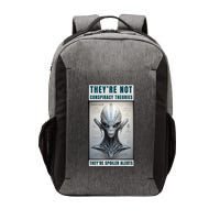 Alien Ufo Conspiracy Theory Disclosure Vector Backpack